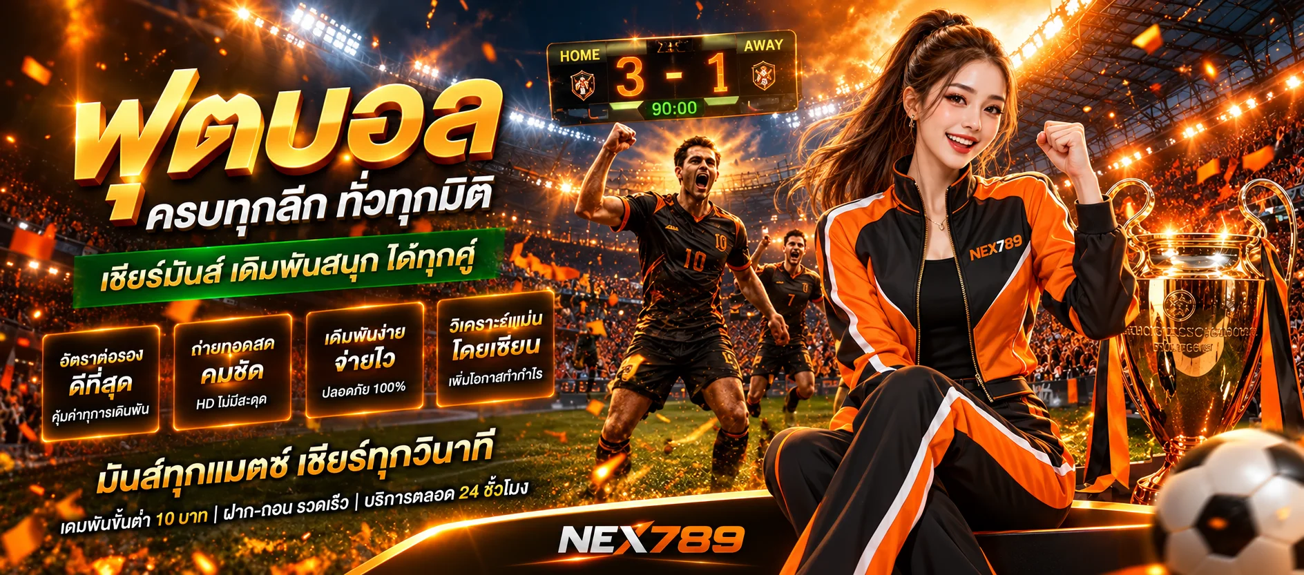 แบนเนอร์ กีฬา ของ NEX789